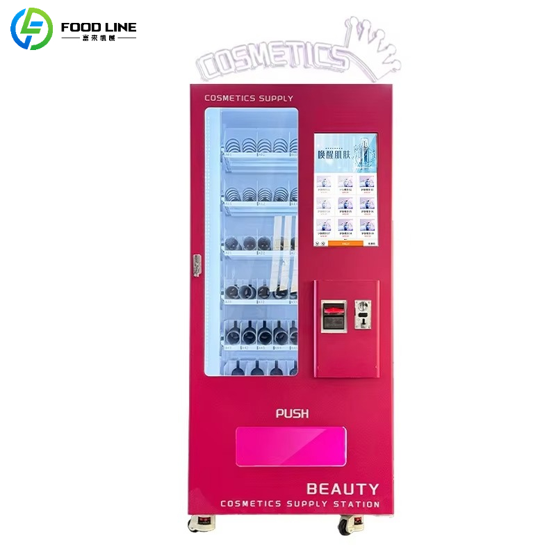 Vending Machine Qr Code - Customized Tech Cosmetics Makeup Beauty Touchscreen