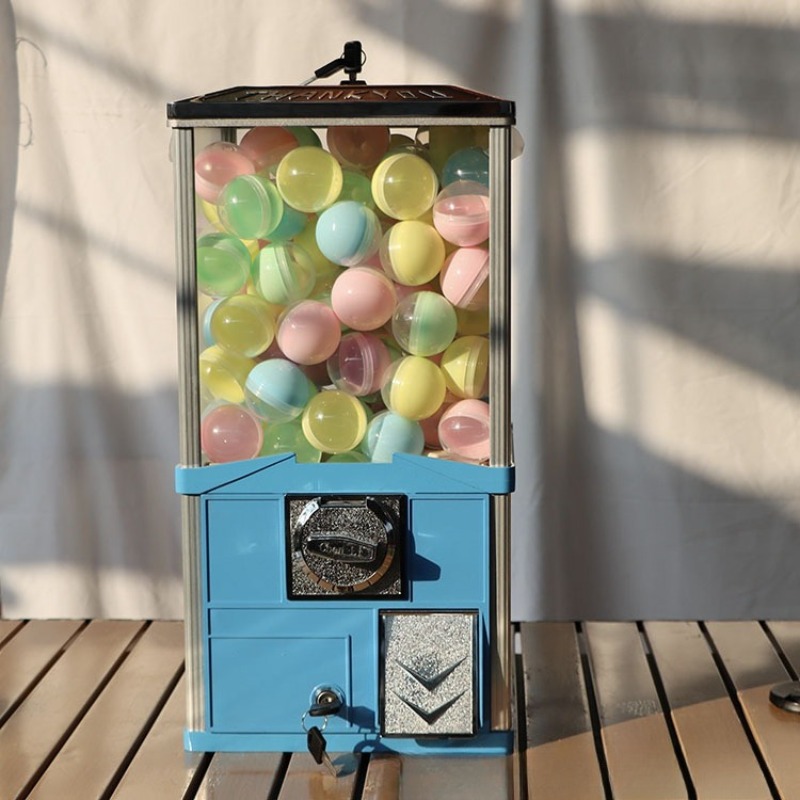 Square Tabletop Gashapon Machi - Prize Capsule Toy Machine ulasan dan harga