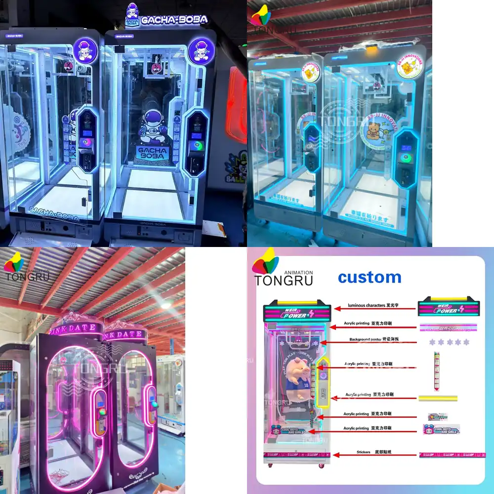Big Toy Crane Cut the Rope Sci - Arcade Prize Vending Machine ulasan dan harga