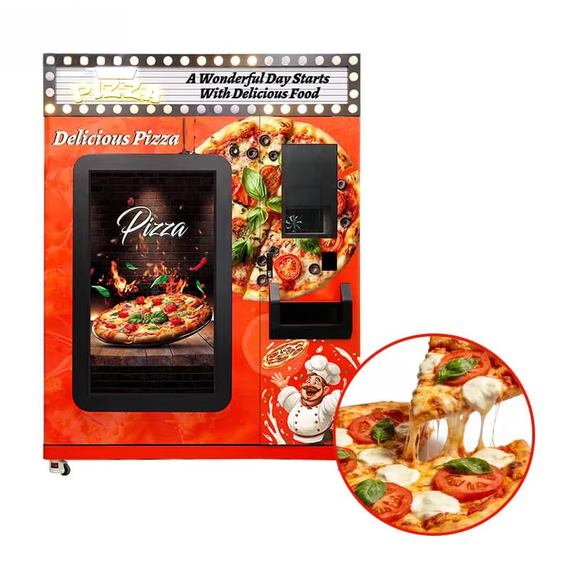 Custom 55 Inch Touch Screen Co - Vending Machine Qr Code ulasan dan harga