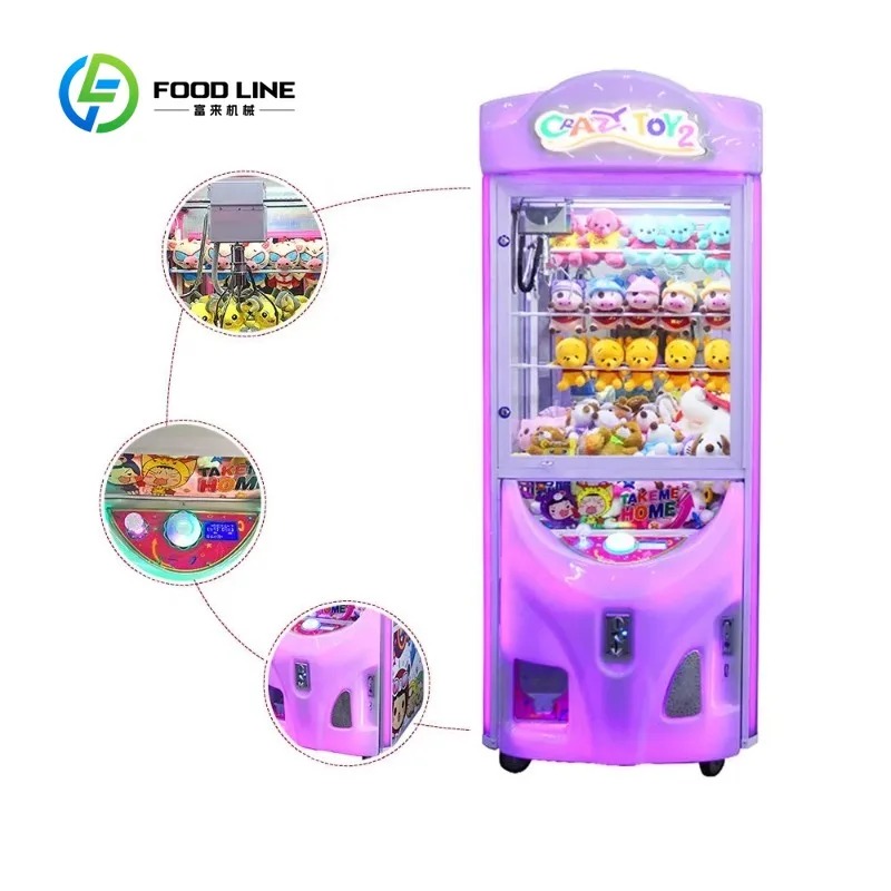 Customized Coin Operated Arcad - Arcade Prize Vending Machine ulasan dan harga