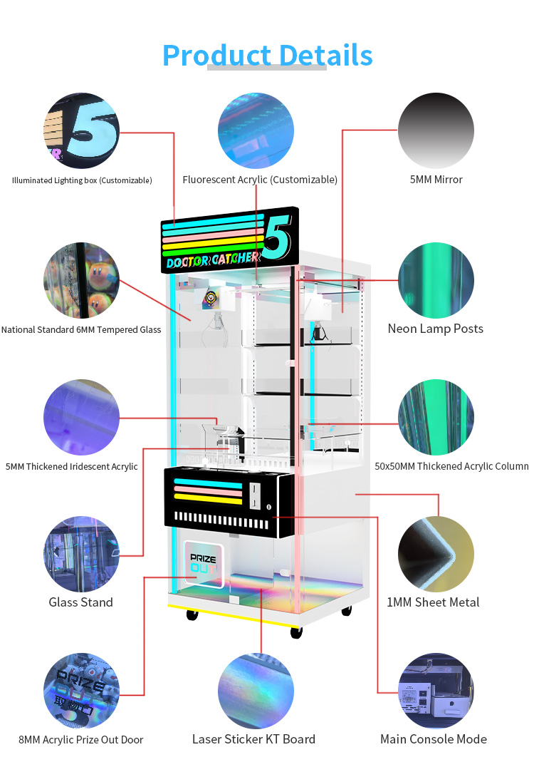 Hot Sale Indoor Arcade Claw Cr - Arcade Prize Vending Machine ulasan dan harga