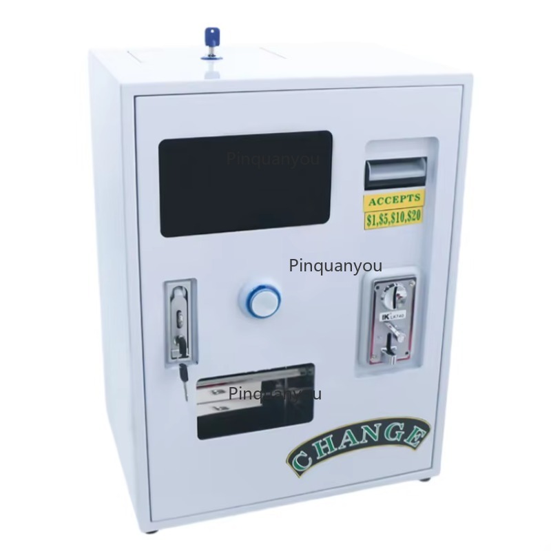 Metal Cabinet Mini Coin Exchan - Arcade Vending & Laundry Revenue ulasan dan harga